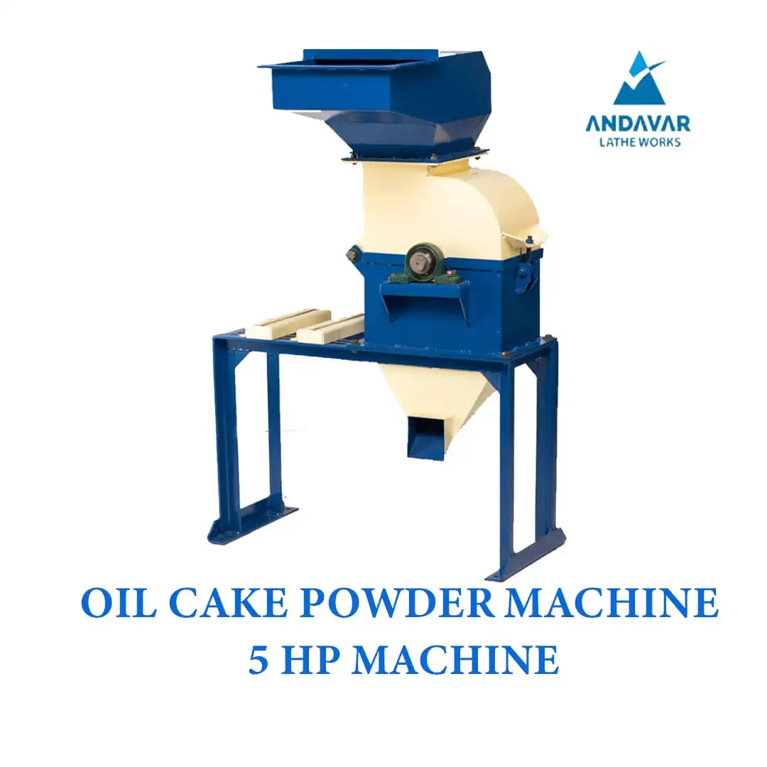 Oil cake powder machine
