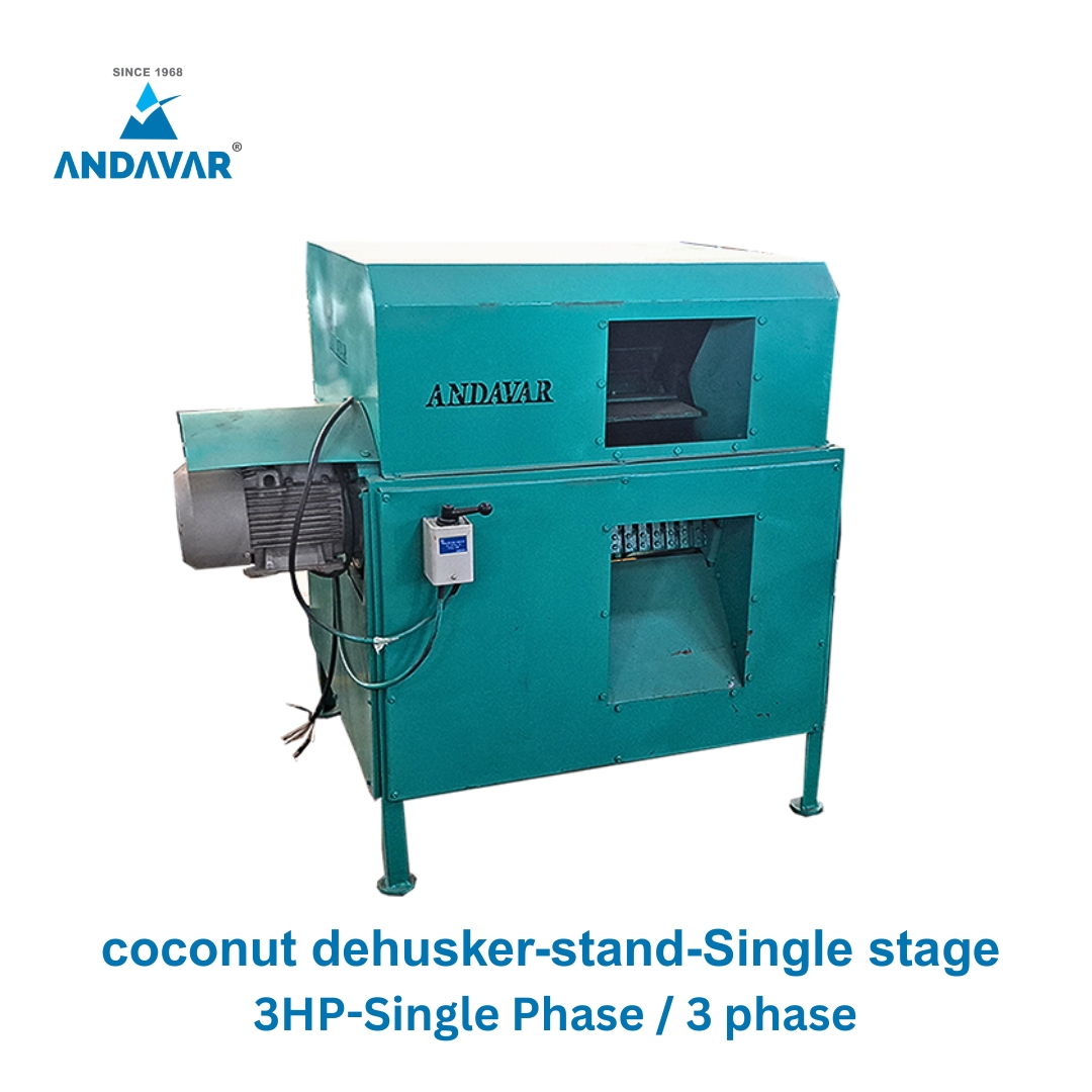 Coconut Dehusking-Stand type-single stage
