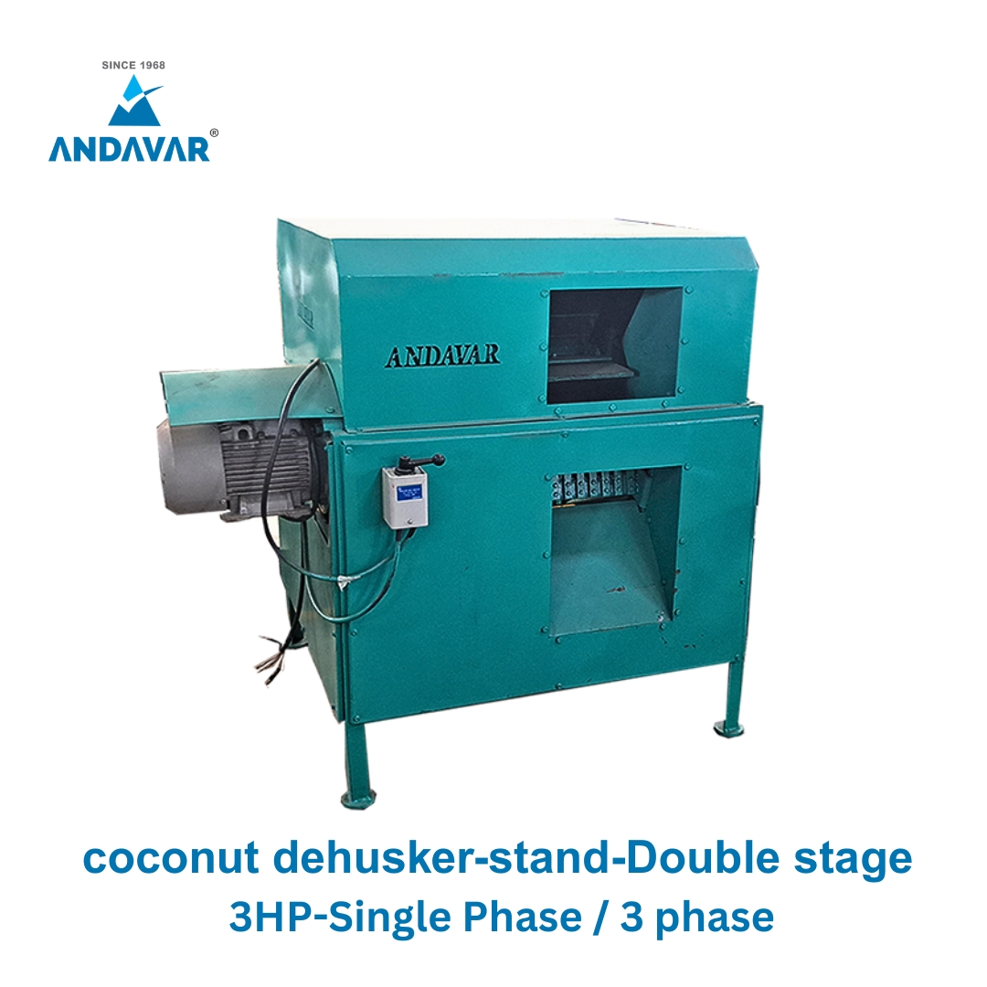 Coconut Dehusking Stand Type-Double Stage